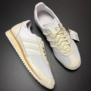 Adidas Women’s White and Cream SL 72 OG Sneakers
